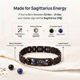 Made for Sagittarius energy – ruling planet and crystals in the Sagittarius zodiac bracelet