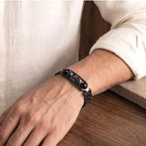 Wearing the Sagittarius zodiac bracelet on the wrist