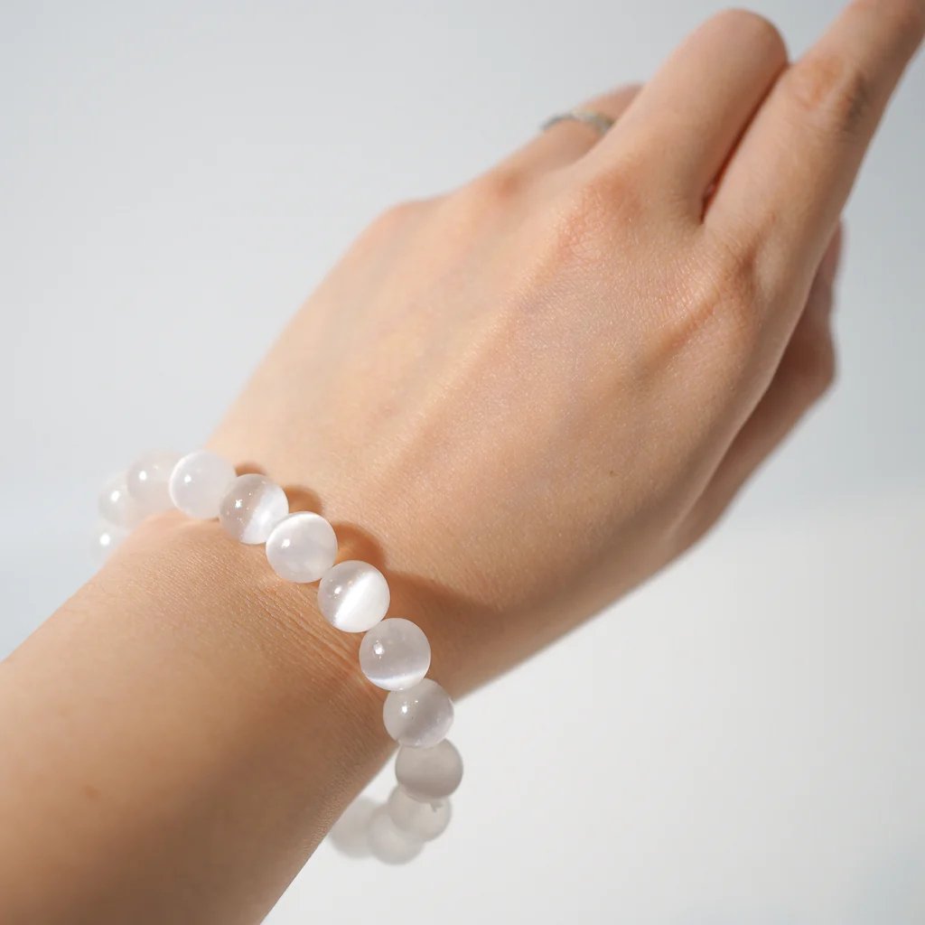 Selenite Bracelet - WorldOfOorja