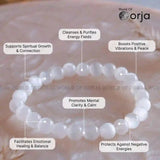 Selenite Bracelet - WorldOfOorja