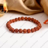 Shiv Shakti 5 Mukhi Rudraksha Bracelet – image 3