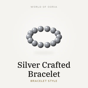 Silver Crafted Bracelet