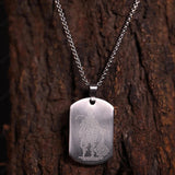 Silver Hanuman Chalisa Protection Pendant - WorldOfOorja