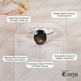 Smoky Quartz Ring - WorldOfOorja