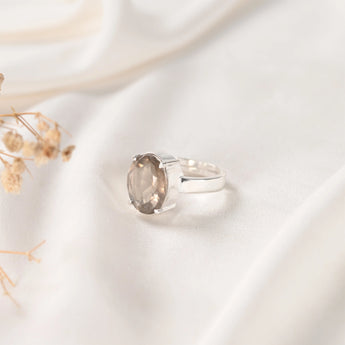 Smoky Quartz Ring – Grounding, Anxiety Relief & Stress Release – image 5