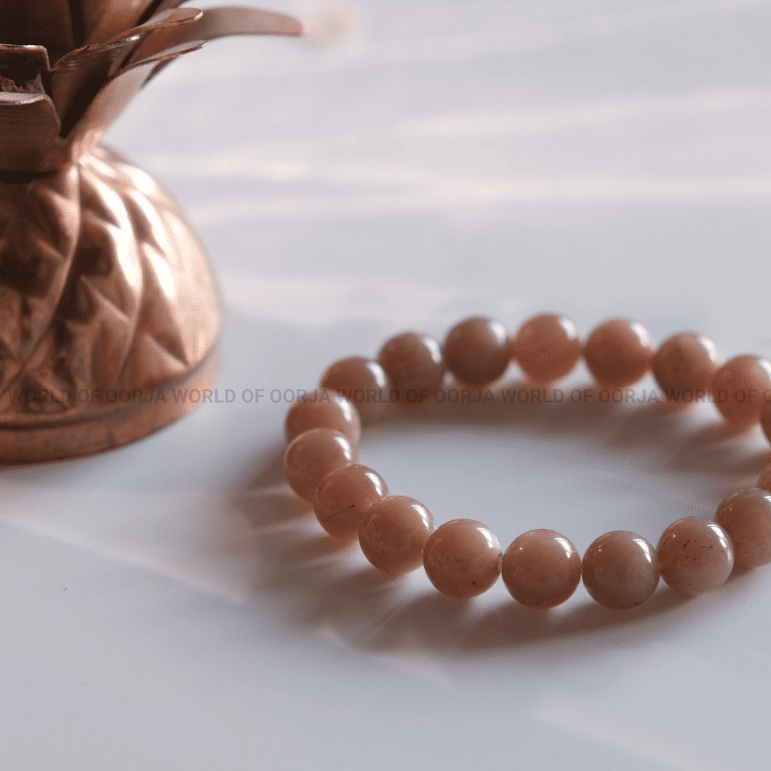 Sunstone bracelet - WorldOfOorja