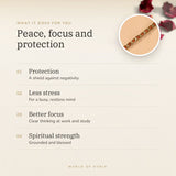 Gold Plated Rudraksha Bracelet benefits – World of Oorja