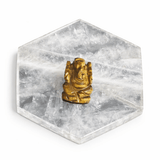 Tiger Eye Ganesh Ji Murti - WorldOfOorja