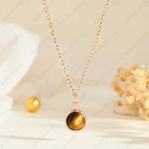 Tiger eye Pendant - WorldOfOorja