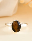 Tiger eye Ring - WorldOfOorja