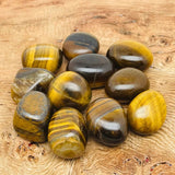 Tiger Eye Tumble Stones - WorldOfOorja