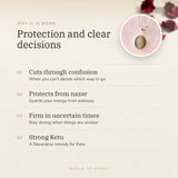 Cat's Eye (Lehsunia) Pendant benefits – World of Oorja