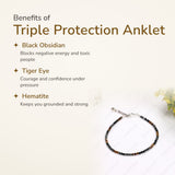 Benefits of Triple Protection Anklet – World of Oorja