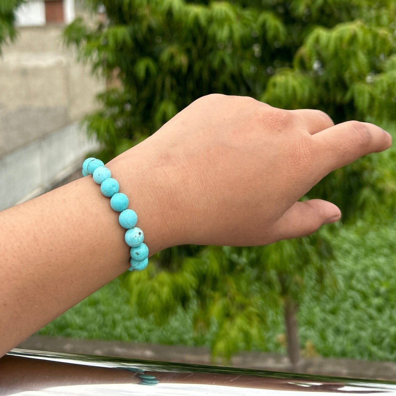 Turquoise Bracelet (Firoza) - WorldOfOorja