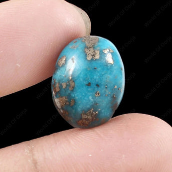 Turquoise (Firoza) (10.40 Carat, 11.33 Ratti) - WorldOfOorja
