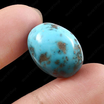 Turquoise (Firoza) (17.10 Carat, 18.63 Ratti) - WorldOfOorja