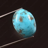 Turquoise (Firoza) (17.10 Carat, 18.63 Ratti) - WorldOfOorja