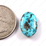 Turquoise (Firoza) (7.33 Carat, 8.04 Ratti) - WorldOfOorja