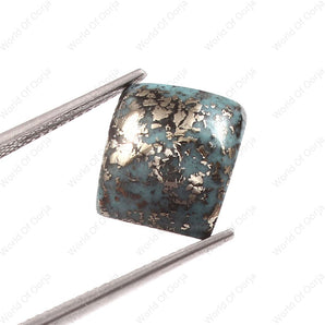 Turquoise (Firoza) (9.84 Carat, 10.79 Ratti - WorldOfOorja