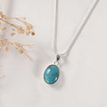 Turquoise pendant (Firoza) – Protection & Communication – World of Oorja