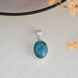 Turquoise pendant (Firoza) - WorldOfOorja