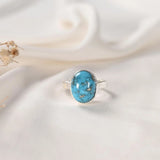Turquoise (Firoza) Ring – Evil Eye Protection & Venus Energy – image 1