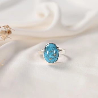 Turquoise (Firoza) Ring – Evil Eye Protection & Venus Energy – image 1