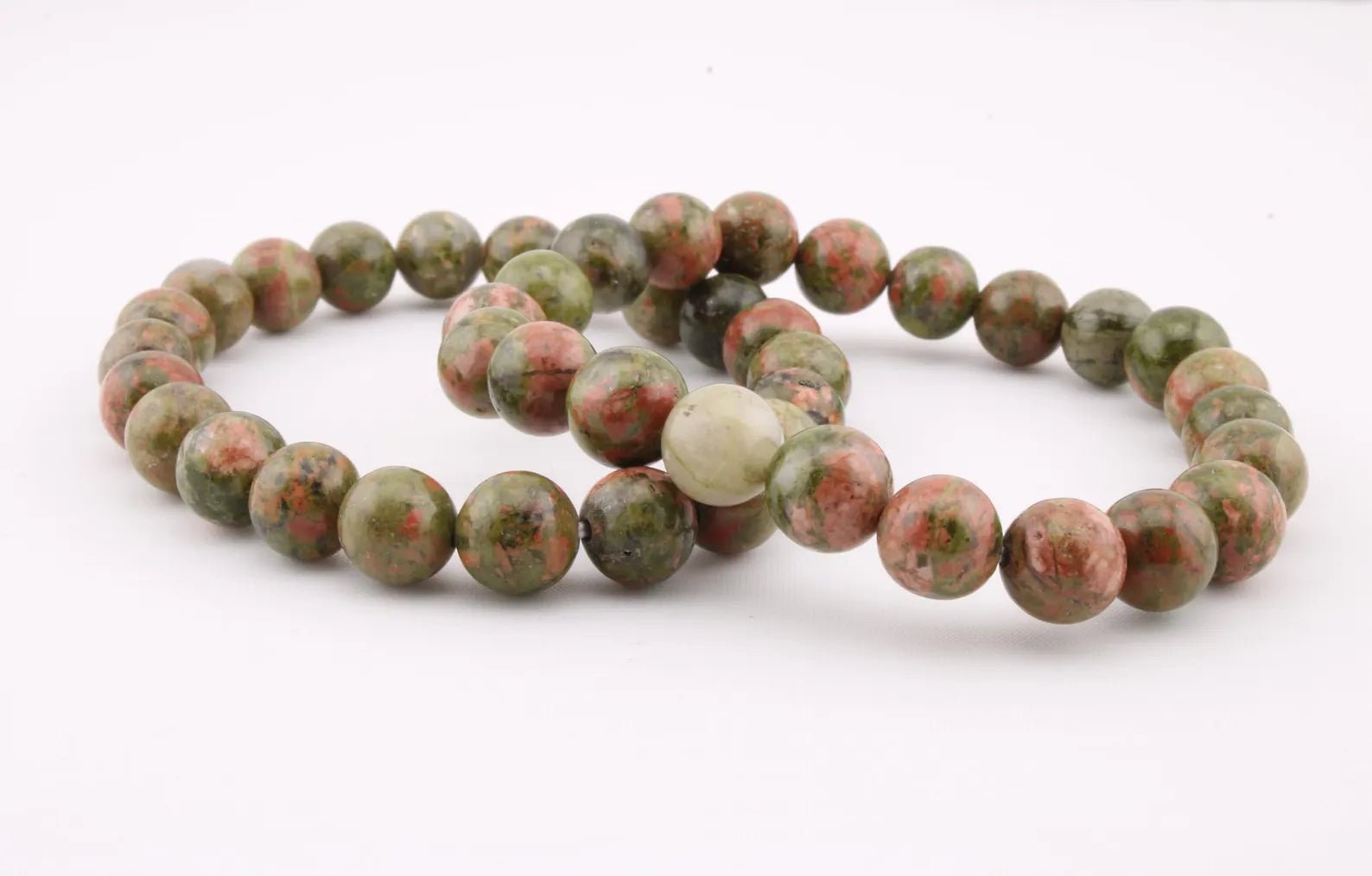 Unakite bracelet - WorldOfOorja