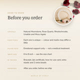 Pregnancy Bracelet – before you order: size, what is in the box, energised after order