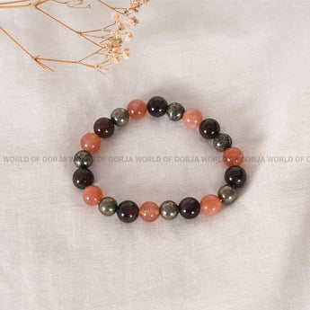  Singha Rashi Crystal Bracelet