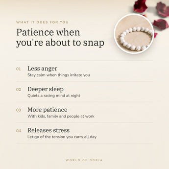 Howlite bracelet benefits – World of Oorja