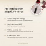 Black Tourmaline Pencil Pendant benefits – World of Oorja