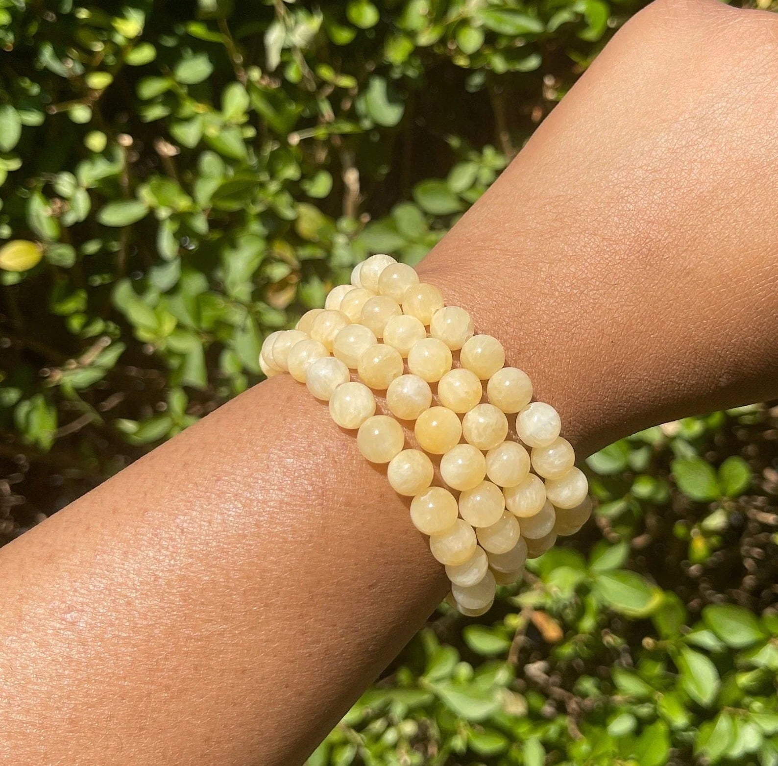 Yellow Calcite Bracelet - WorldOfOorja