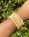 Yellow Calcite Bracelet - WorldOfOorja