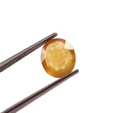 Yellow Sapphire (Pukhraj) (3.81 Carat, 4.15 Ratti) - WorldOfOorja