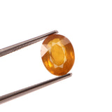 Yellow Sapphire (Pukhraj) (4.42 Carat, 4.81 Ratti) - WorldOfOorja