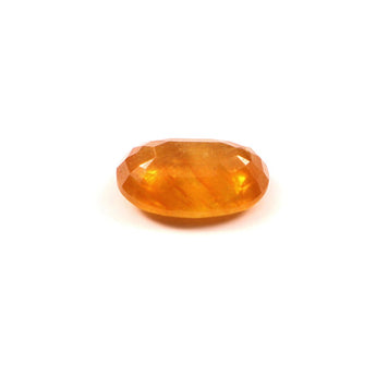 Yellow Sapphire (Pukhraj) (6.39 Carat, 6.96 Ratti) - WorldOfOorja