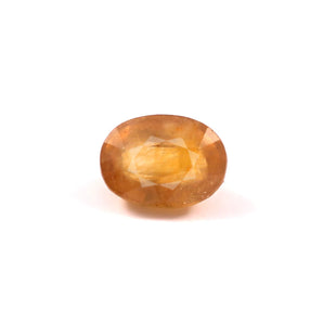Yellow Sapphire (Pukhraj) (6.93 Carat, 7.55 Ratti) - WorldOfOorja
