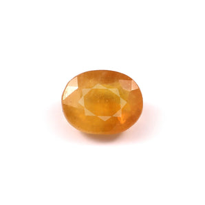 Yellow Sapphire (Pukhraj) (7.51 Carat, 8.18 Ratti) - WorldOfOorja