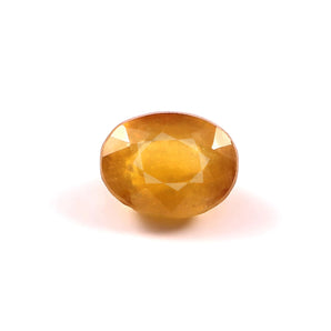 Yellow Sapphire (Pukhraj) (7.54 Carat, 8.21 Ratti) - WorldOfOorja