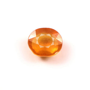 Yellow Sapphire (Pukhraj) (8.92 Carat, 9.72 Ratti) - WorldOfOorja