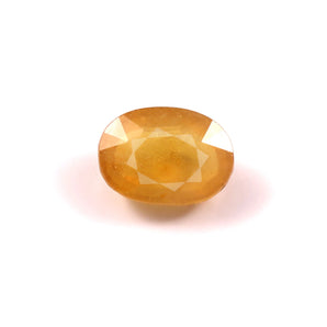 Yellow Sapphire (Pukhraj) (9.26 Carat, 10.09 Ratti) - WorldOfOorja