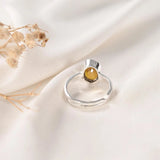 Yellow Sapphire (Pukhraj) Ring – Guru Ratna for Marriage, Wealth & Jupiter – World of Oorja (image 3)