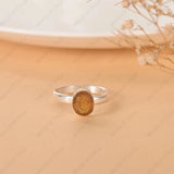 Yellow Sapphire (Pukhraj) Ring - WorldOfOorja