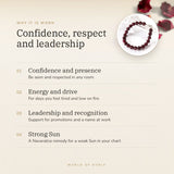 Ruby Silver Bracelet (Manik) benefits – World of Oorja